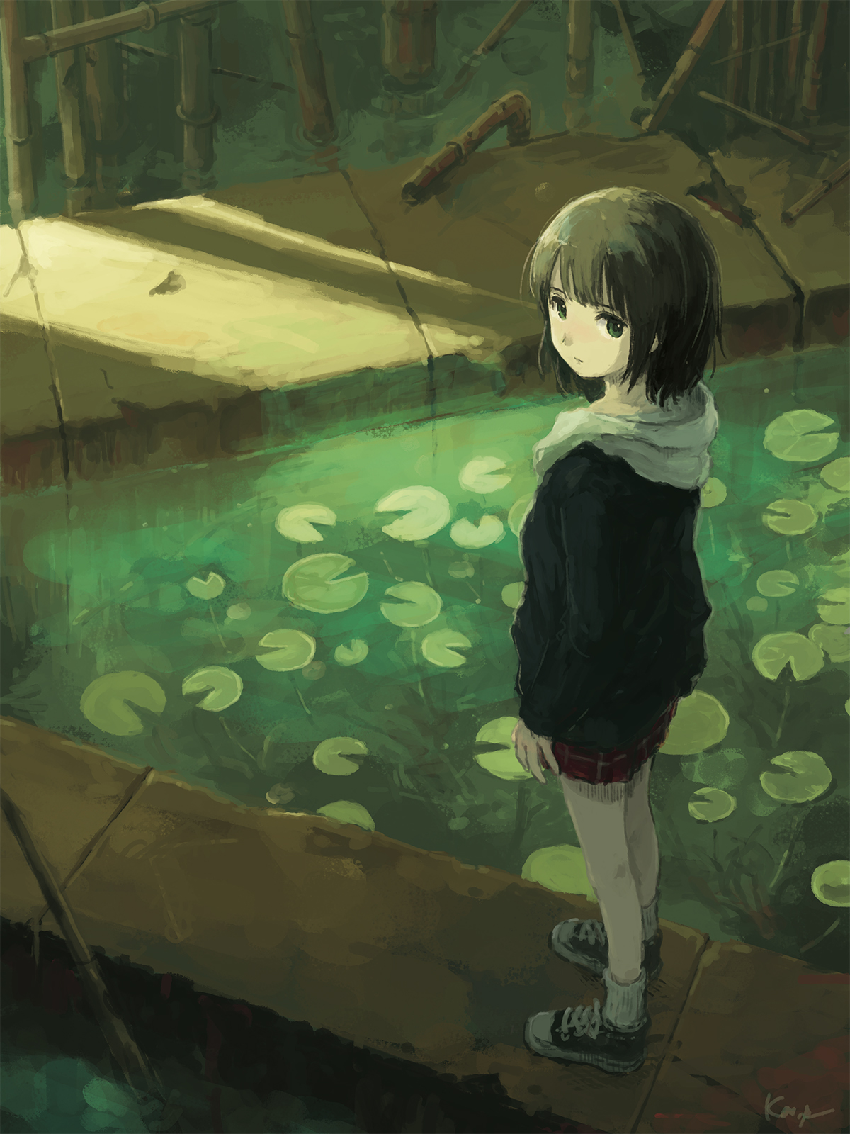 ケンサイトウイラスト-いつか来た場所-